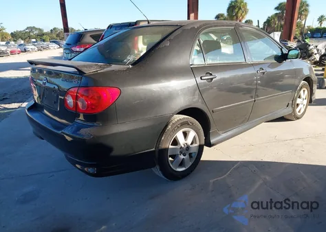 2005 Toyota Corolla S from USA, damaged, VIN 1NXBR32E65Z369398